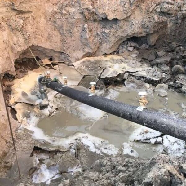 монтаж иглофильтров для водопонижения котлована